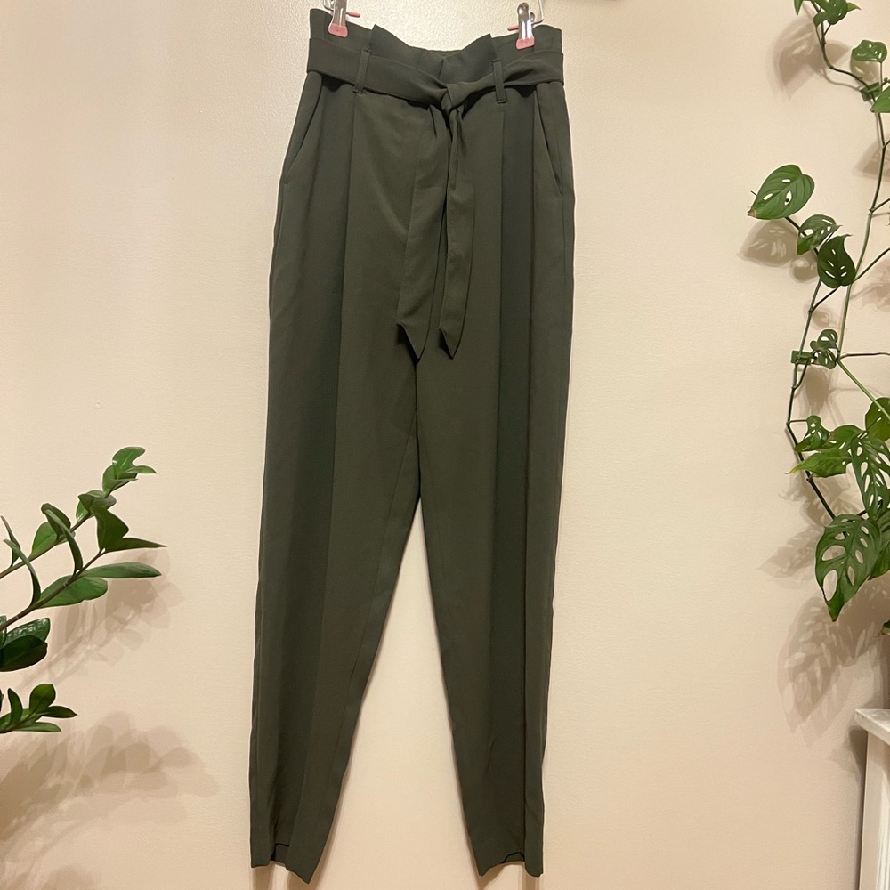 H&M paper bag dress pants